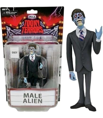 Amazon | NECA - They Live Aliens 8 Retro Action Figure 2 Pack